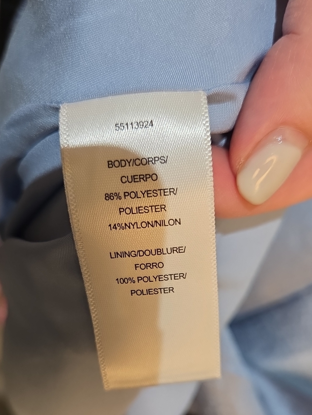 Nwt 16 Size $358 Kay Unger Light Blue Olivia Tea Length Dress V-Neck - Picture 17 of 17